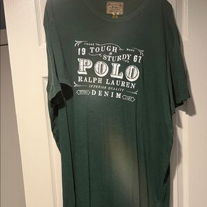 Polo by Ralph Lauren Dark Green Graphic Tee